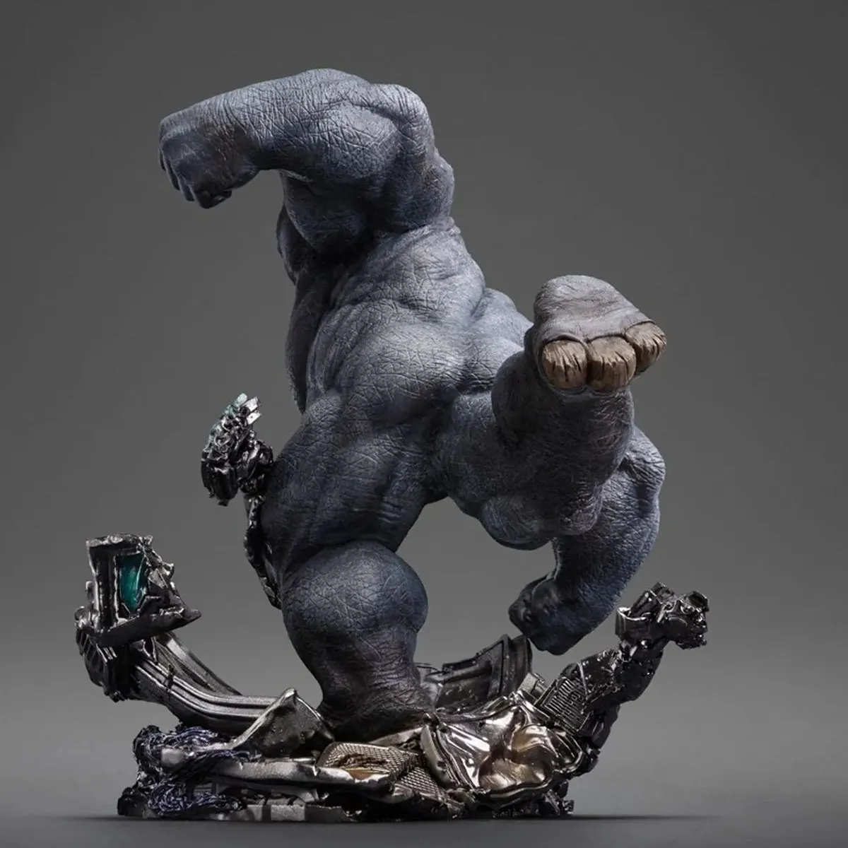 HiPlay Iron Studios Collectible Figurine: Spider-Man villain - Rhino Man, Movice Style, 1:10 Scale Miniature