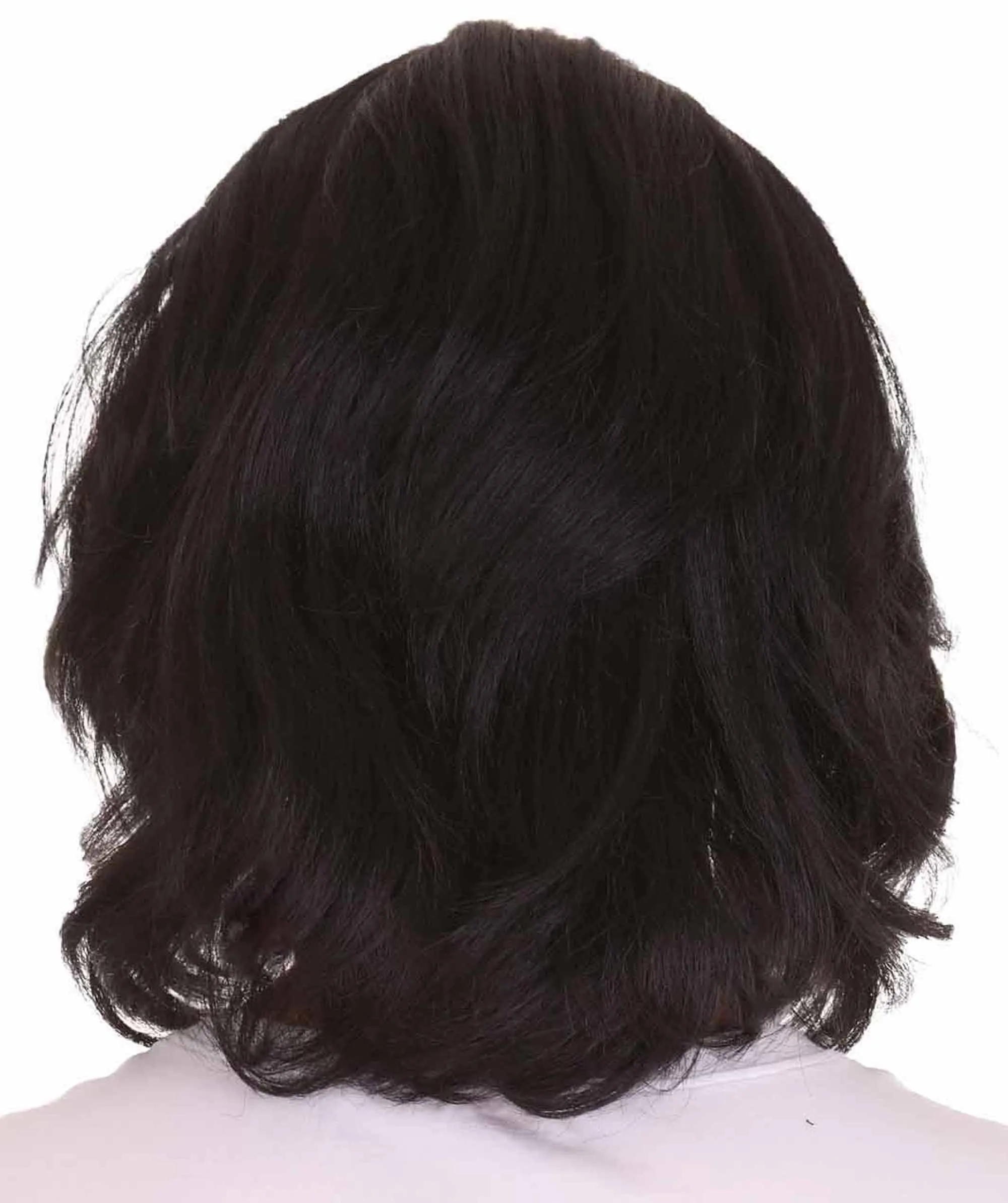 Men's Shoulder Length Straight Snape Dark Arts Wig | Black Cosplay Wig | Premium Breathable Capless Cap