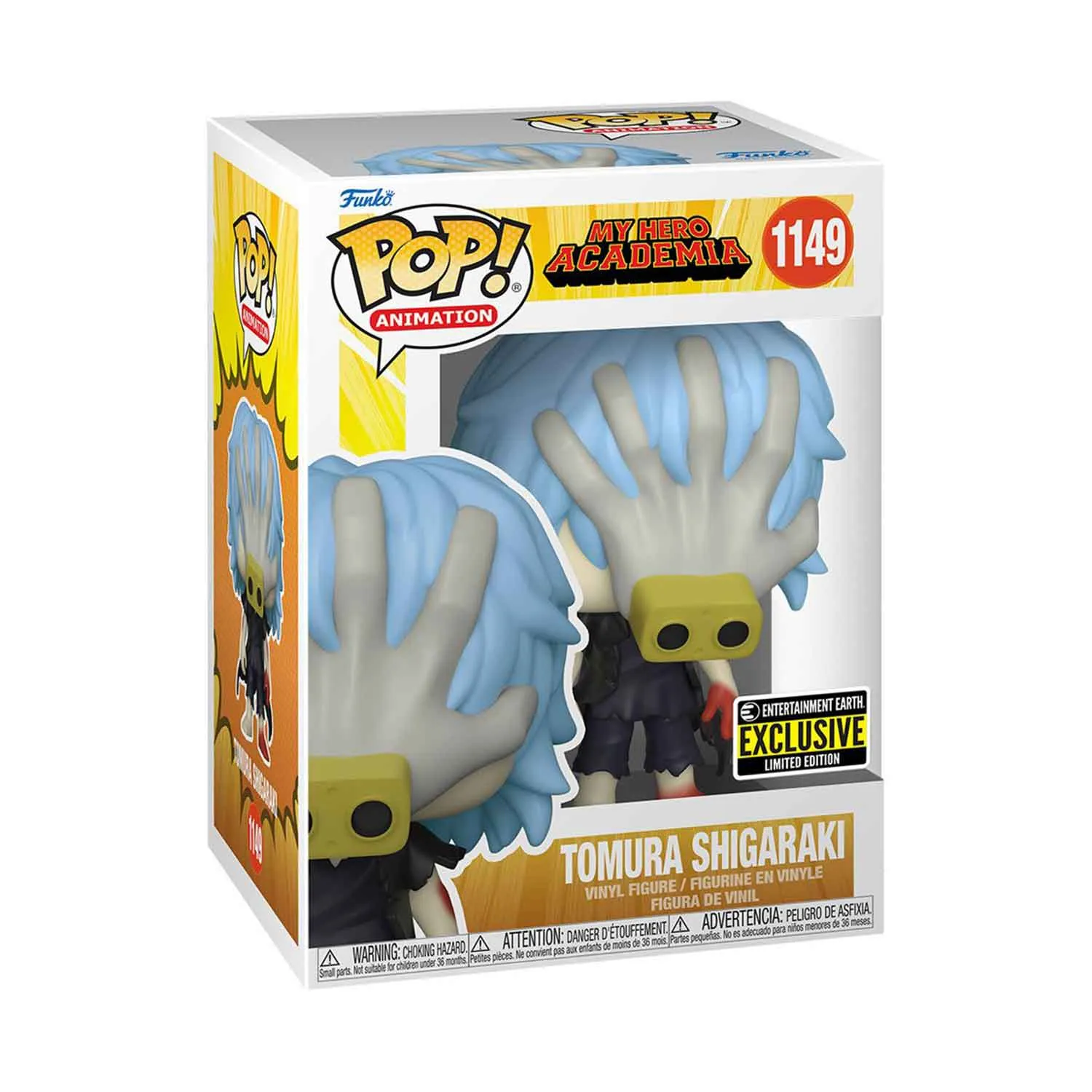 My Hero Academia Tomura Shigaraki Funko Pop! Collectible Anime Figure EE Exclusive