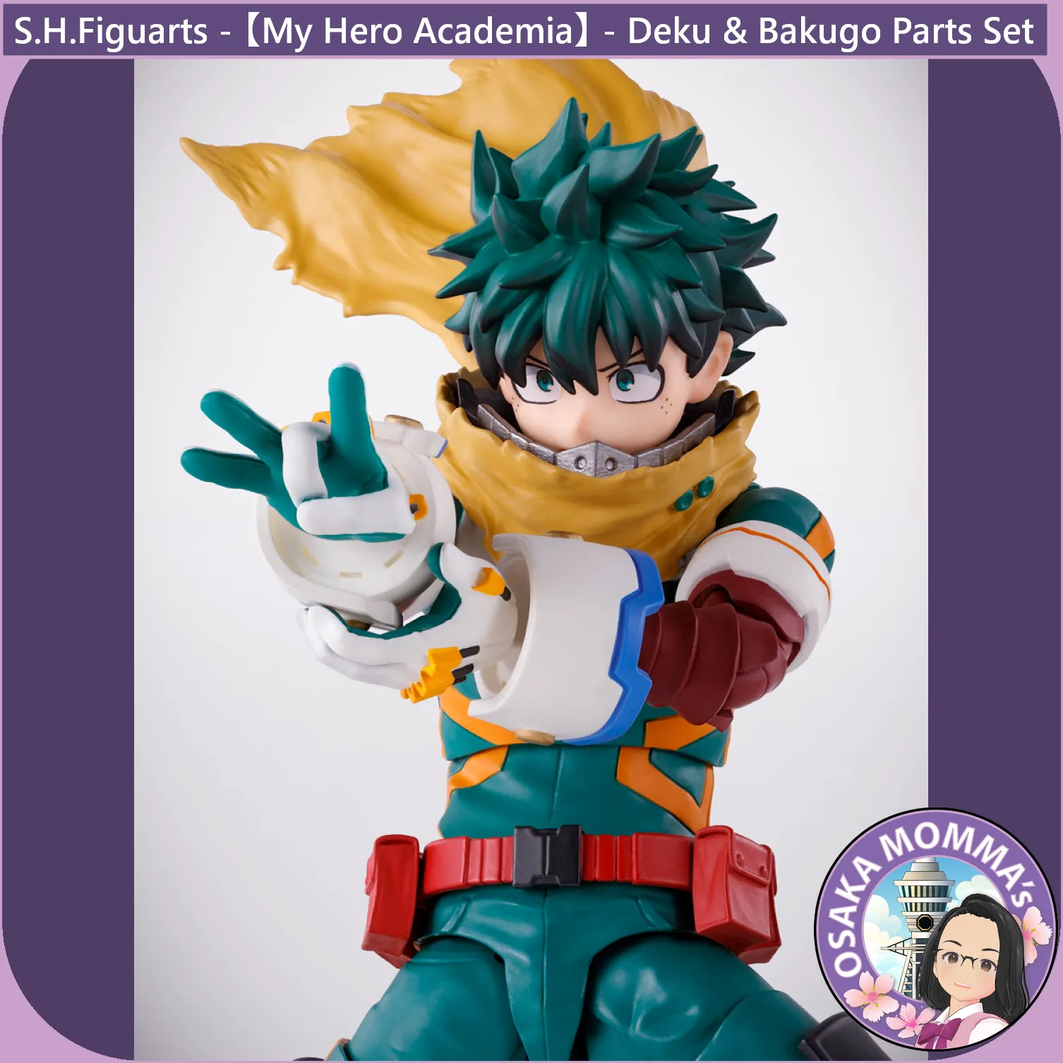 S.H.Figuarts -  Deku & Bakugo Parts Set【Mar.2024】