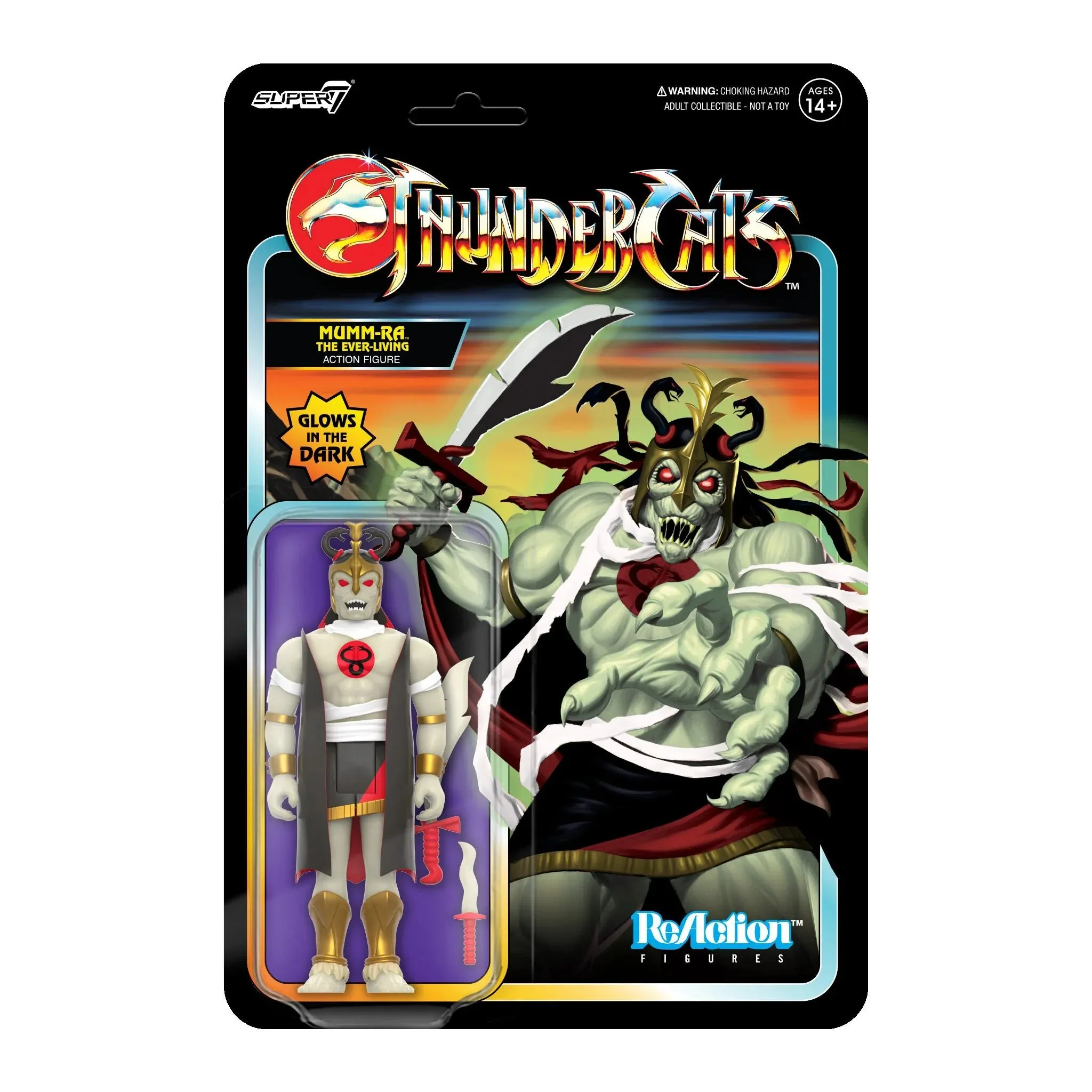 ThunderCats ReAction Wave 5- Mumm-Ra the Ever Living (Glow)